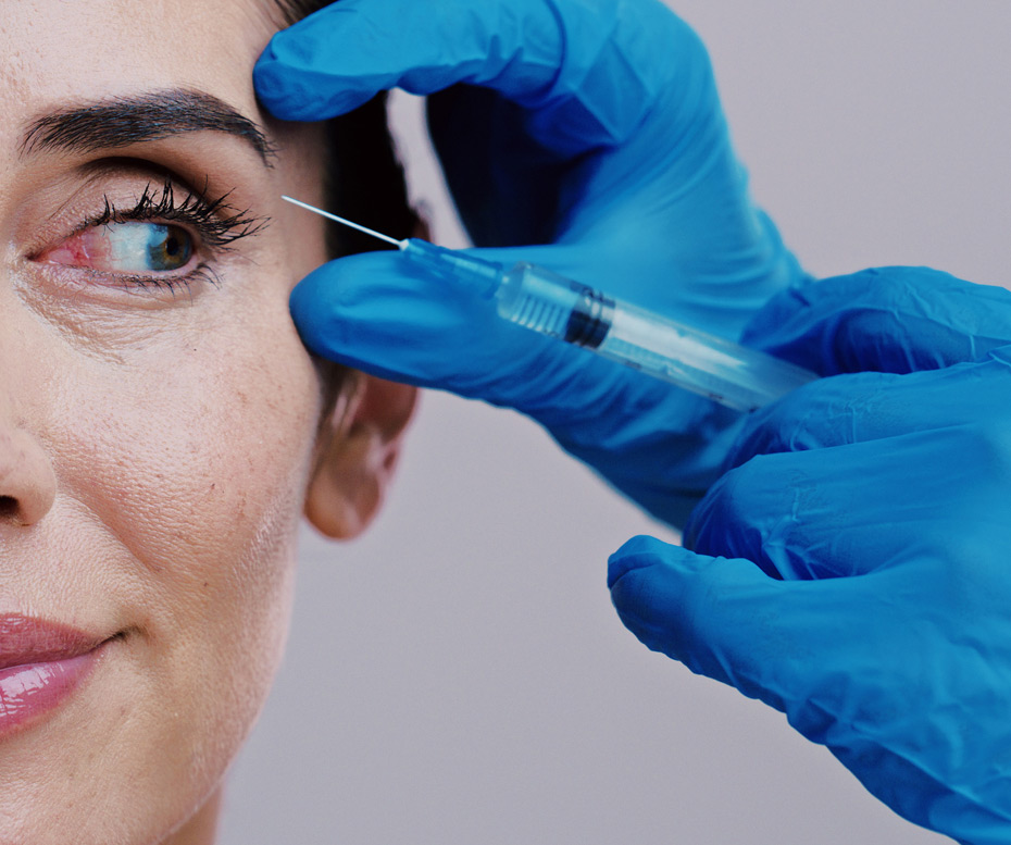 Man,-skincare-and-injection-for-dermal-filler