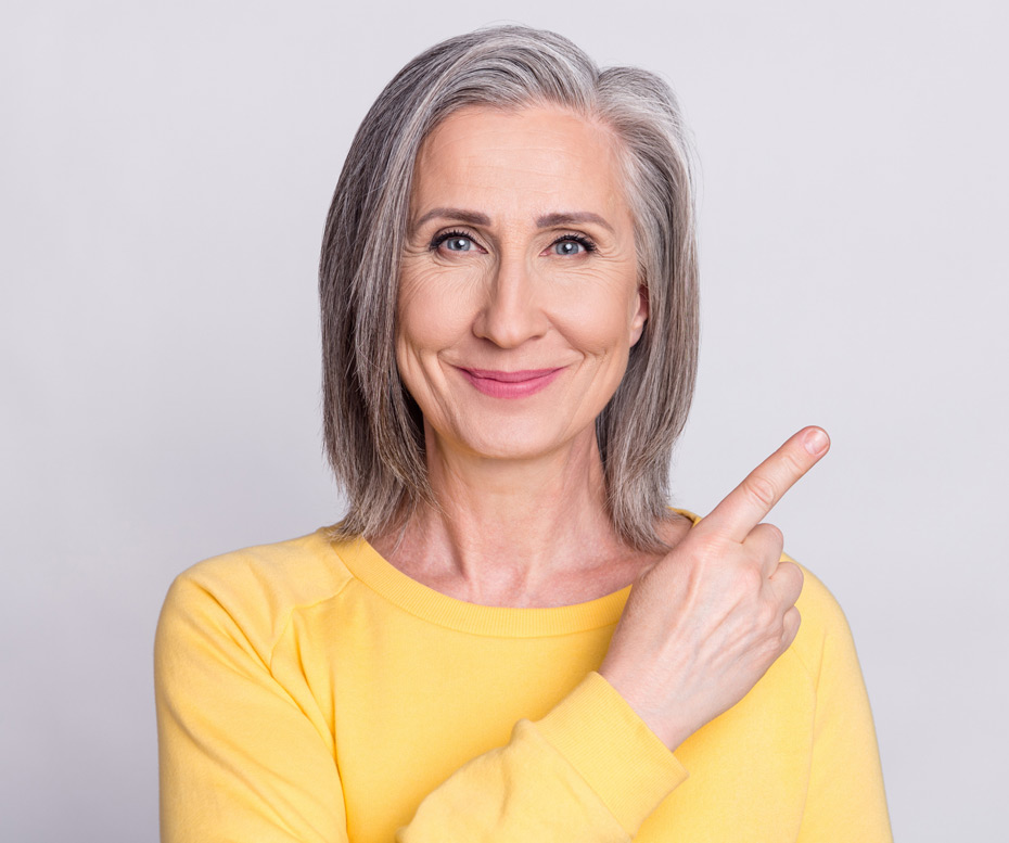 Mature-woman-enjoying-rejuvenated-look-after-Botox