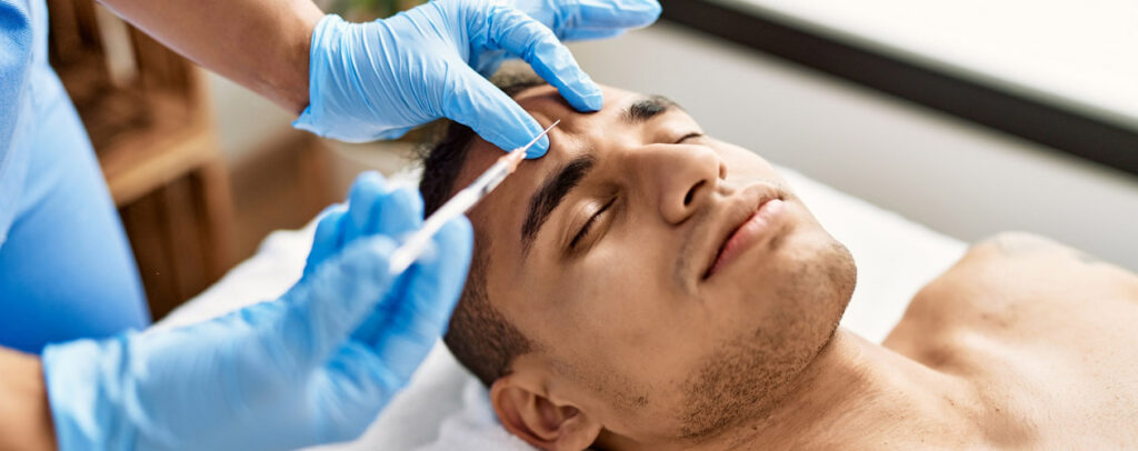 male-patient-receiving-Botox-injection