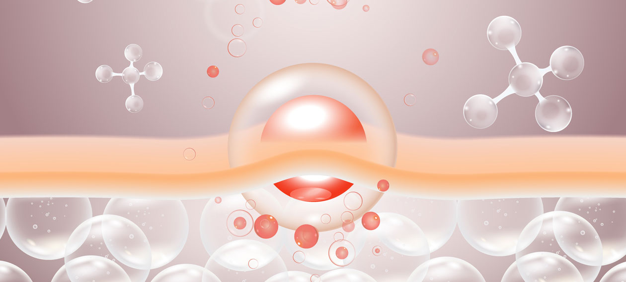 illustration-of-molecules-interacting-with-the-layers-of-skin